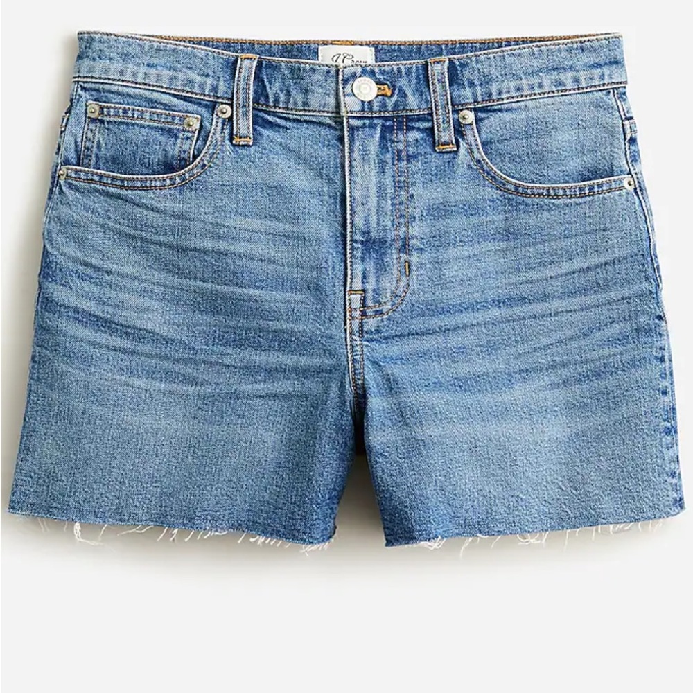 J. Crew High-rise denim short Size 26